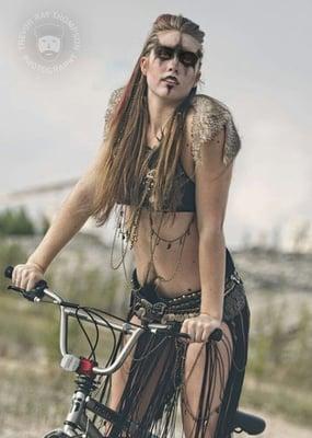 Makeup and hair that was done for a photo shoot