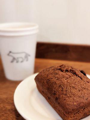 Banana Chocolate Loaf