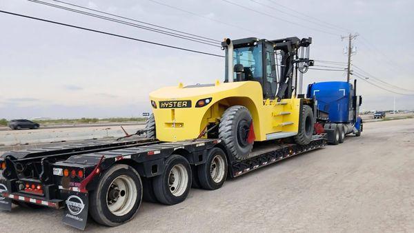 Forklift and Rigging Transport