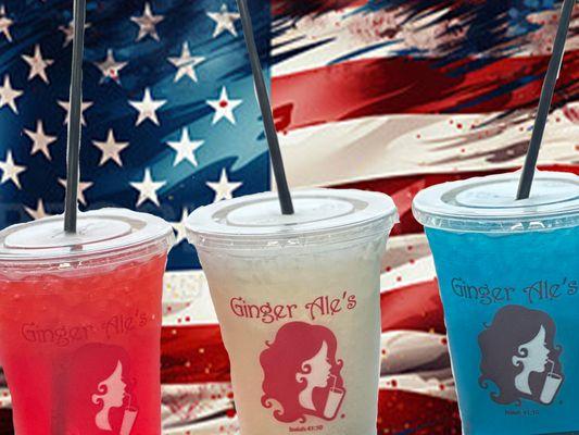 red white and blue fourth of July drinks
