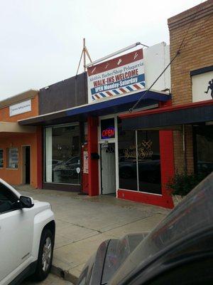 Adolfo's Barber Shop getting it!!