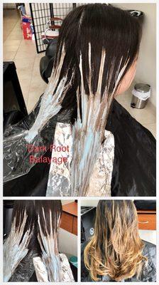 Dark Root Balayage