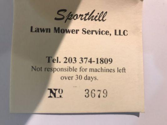 Sport Hill Lawn Mower Service