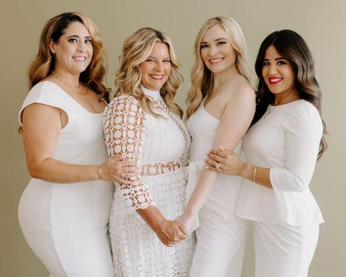 Our team. Elizabeth, Cynthia, McKenzie, and Sonia