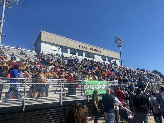 Band competition crowd