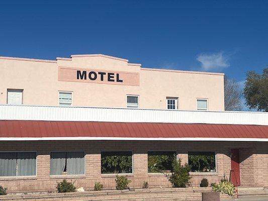 Motel view from Main street.