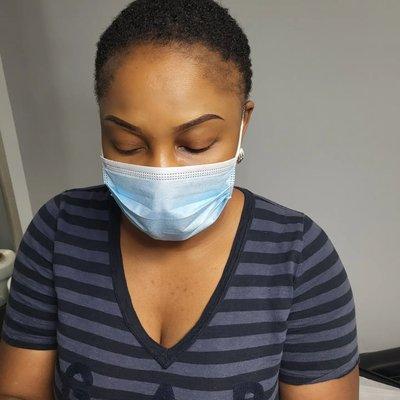 Brows look natural, they wouldn't even tell it pmu