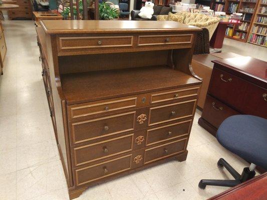 1940's Mahogany Federal Secretary