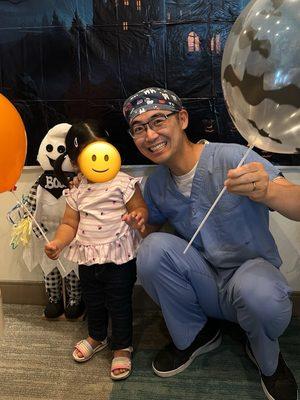 My daughters 1st Dentist appointment with Dr Brian