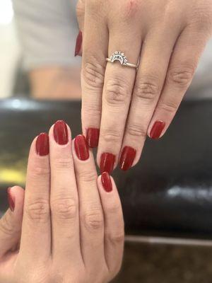 Gel manicure
