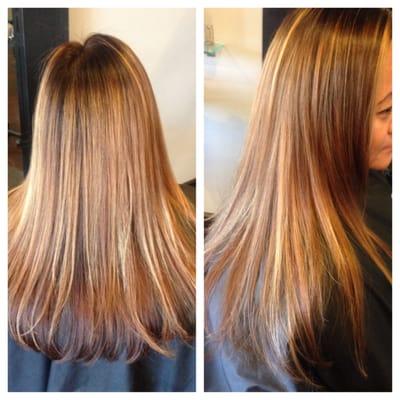 Cut and color done by Stephanie 702-927-5242