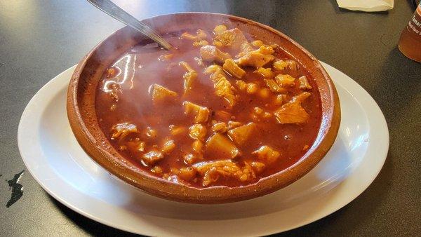 Menudo with tripe