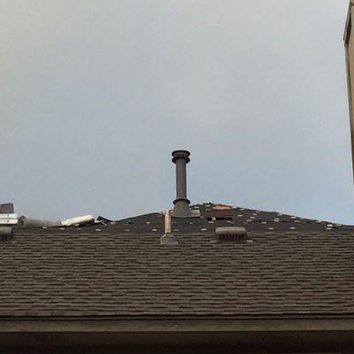 Day 1 of New Roof install