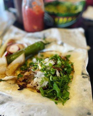 Carnitas taco