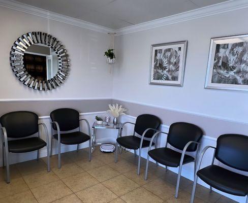 Gorgeous waiting room!