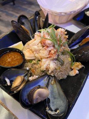 Seafood fried rice
