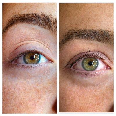 Lash lift by Natalia Harding