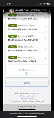 Aaron's Sales Lease Ownership
