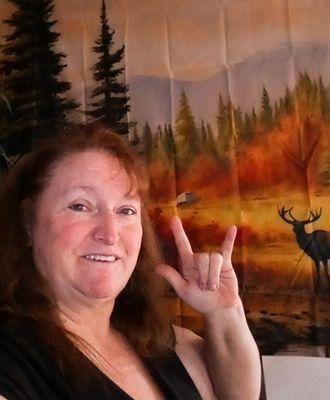 To my buddy man That. This your sassy squirrel girl Kim. I was your neighbor nearby. I'm in Winganon Oklahoma now hope to see you this year