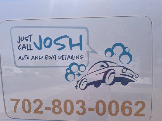 Just call Josh Auto Detailing