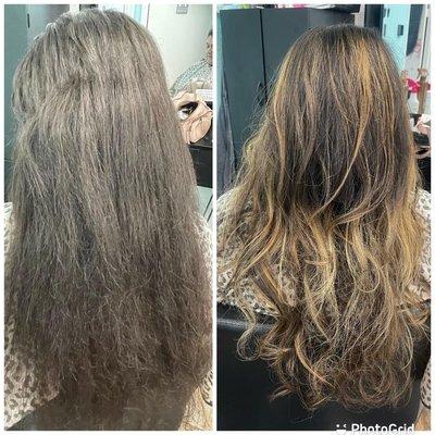 Before and after/Drab to Fab!!