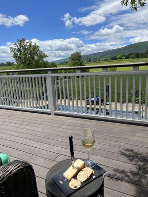 Picnic on Sep's balustrade,