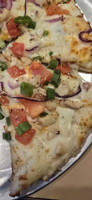 Mystery pizza delivered in place of my Gourmet Vegetable pizza.