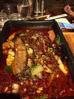 BBQ fish 麻辣烤鱼