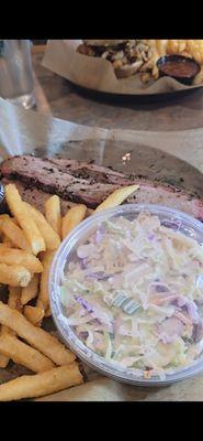 This is the beef brisket meal!