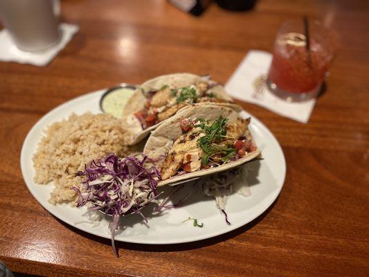Fishbar Fish Tacos - so delicious and tender