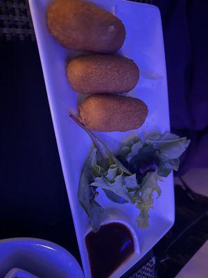Croqueta de bacalao guava sauce