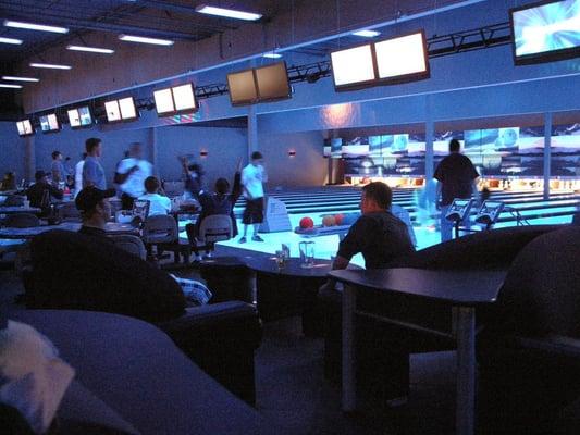 Cosmic Bowling available Fri & Sat at 8 PM and Sat & Sun at 1 PM.