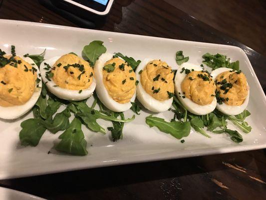 deviled eggs - very yum