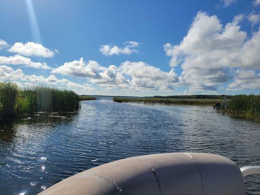 Beautiful day at the lake.