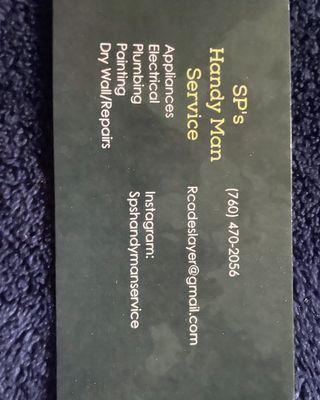 SP’s Handy man Service