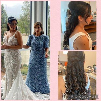 Bridal hair style
