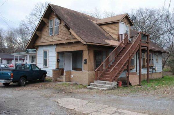 A triplex we bought in Chattanooga.