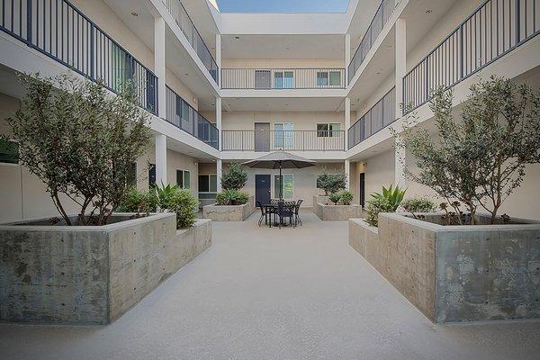 Interior Courtyard.