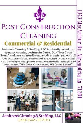 Janitress Cleaning and Staffing