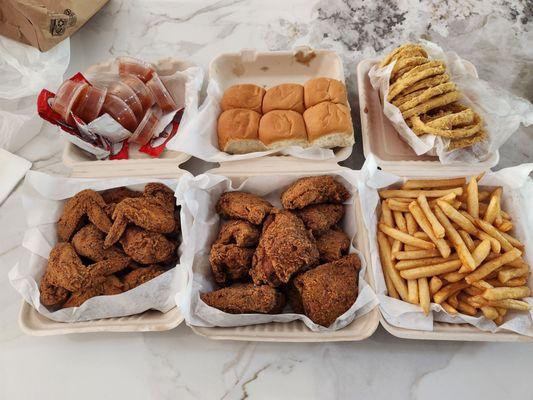 Louisiana Pico Fish and Chicken