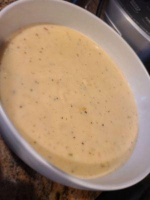 Cream of crab soup for National Crab Day
