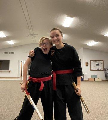 The Lilly-Lilli duo. It's a great place to learn women's self defense!