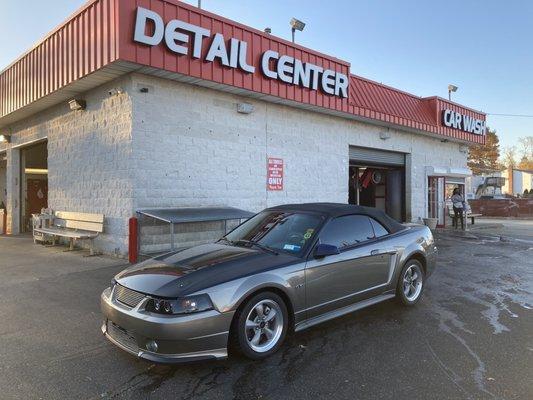 2002 mustang GT, bought new,& taken care of by state of the art for 19 years!