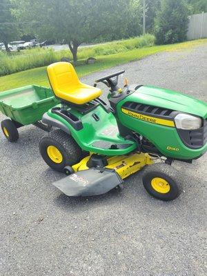 John Deere D140