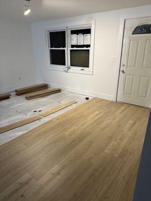 Floor installation