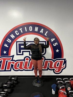 F45 gym.