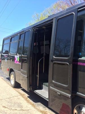 The Misguided Tour bus.