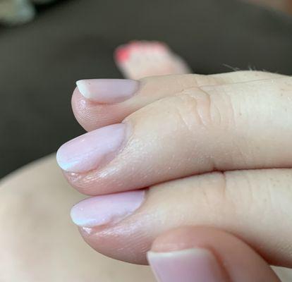 Blink and Polish Nails waxing