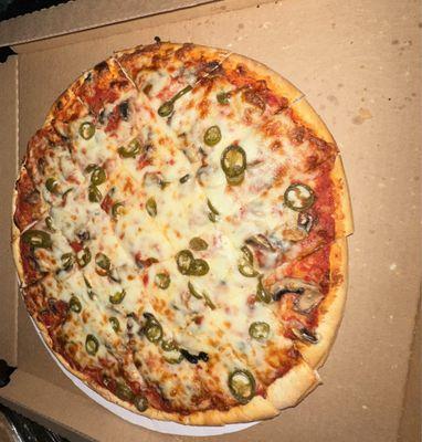 2 topping pizza