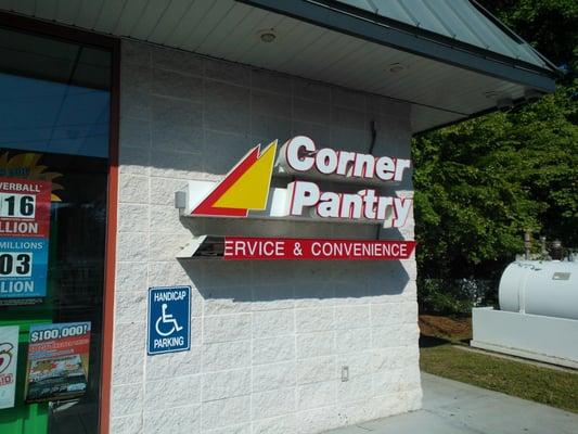 Corner Pantry 122 just off the highway!